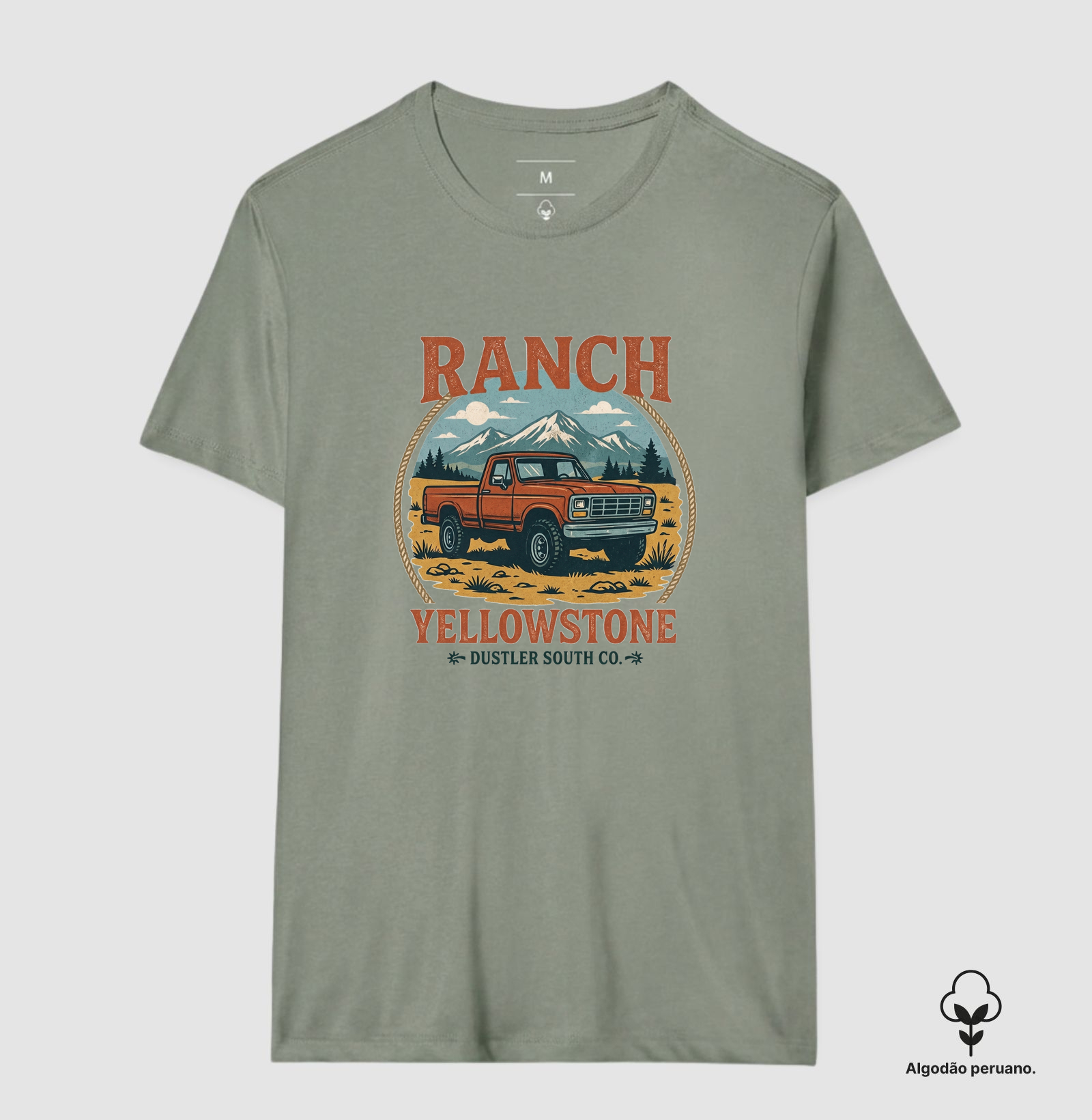 Camiseta Western Ranch Yellowstone – Dustler South Co. - Imagem 3