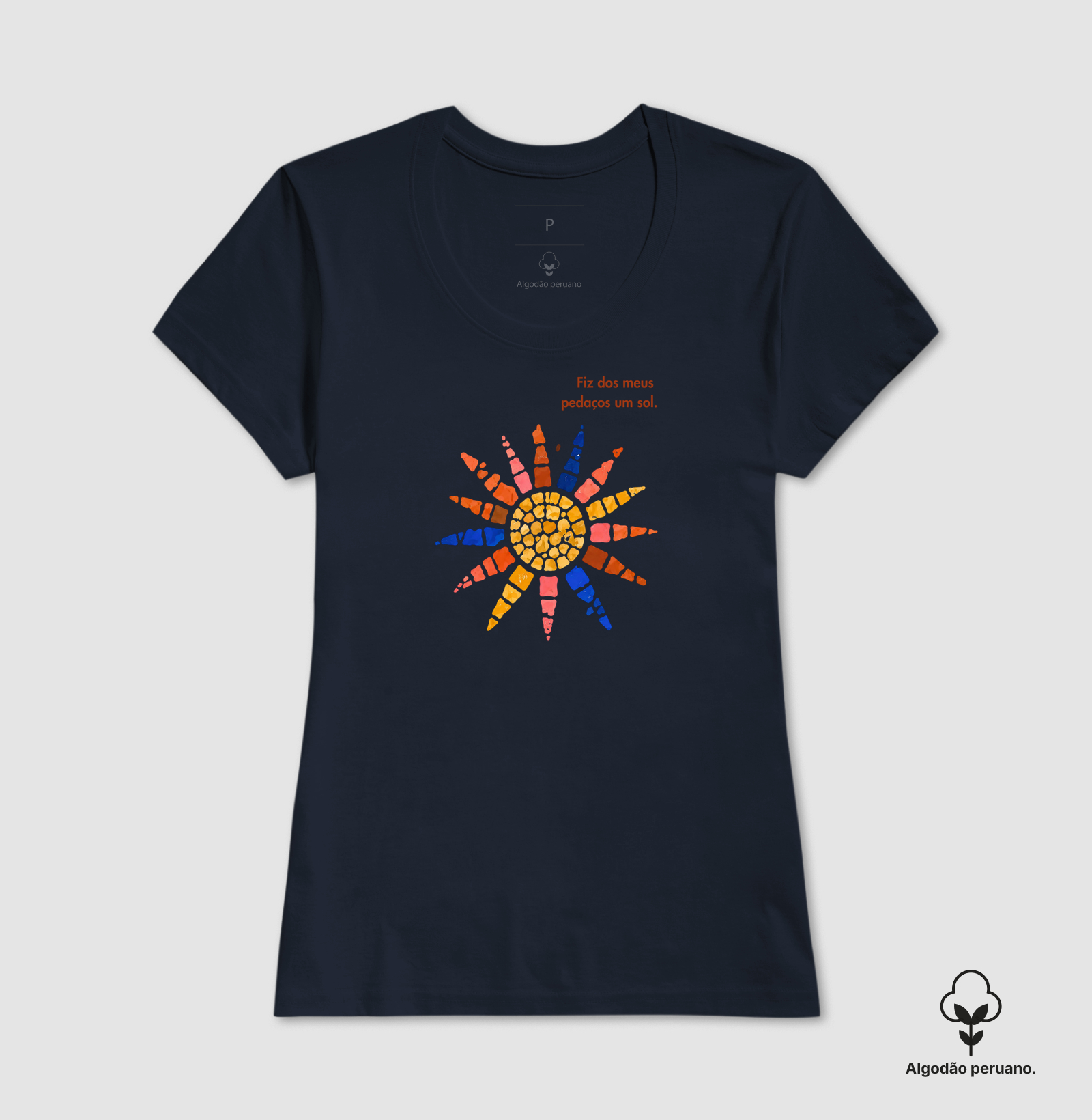 Caquinhos Solar Algodão Peruano - Imagem 2