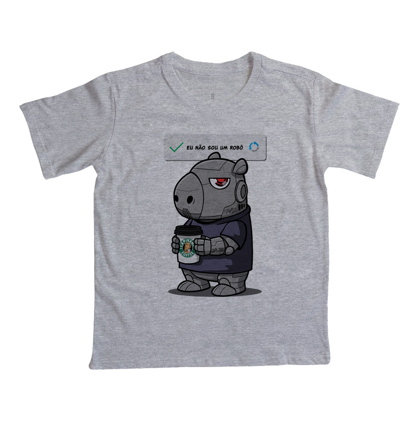 Camiseta Capivara Robô - Imagem 3
