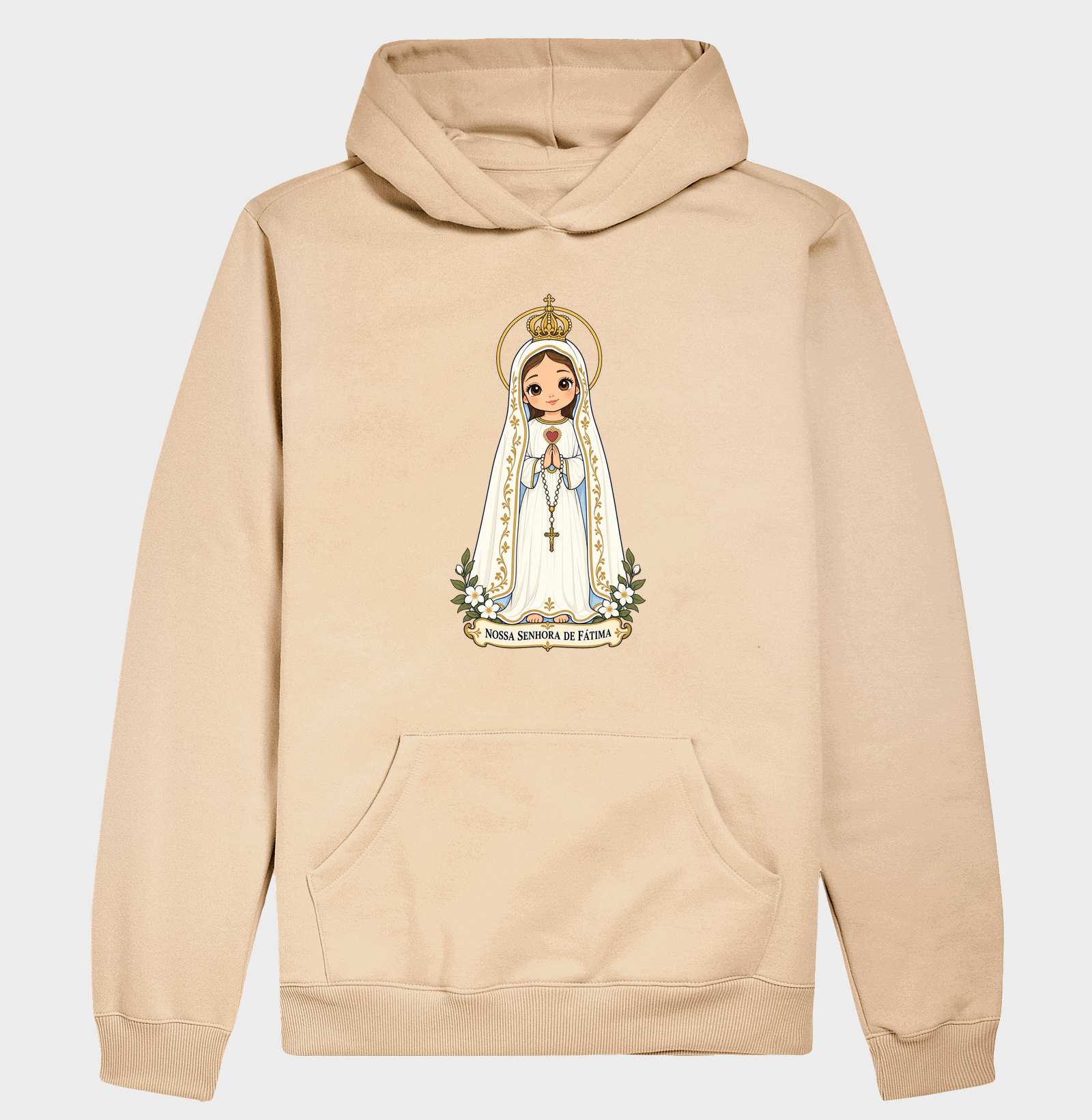 Nossa senhora e Fátima estilo chibi - Imagem 5