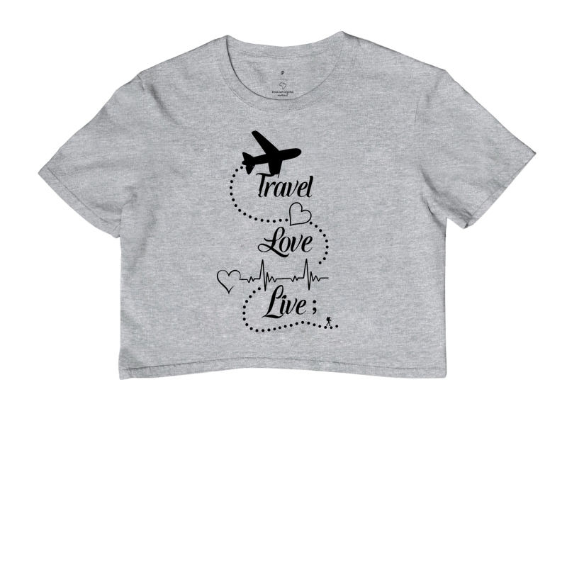 Camiseta Travel Love Live – Estampa de Viagem | Excursionista - Imagem 6