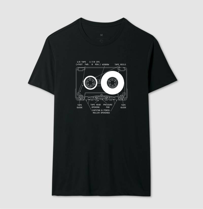 Camiseta Anatomia de uma Fita K7 - Imagem 2