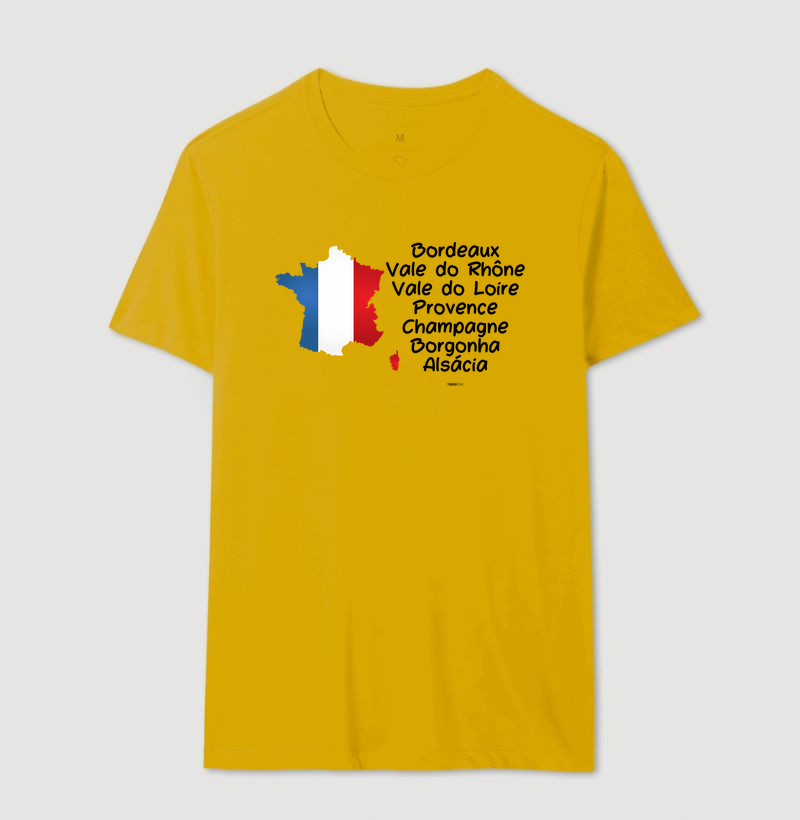 Camiseta Vinho - Regiões da França - Imagem 14