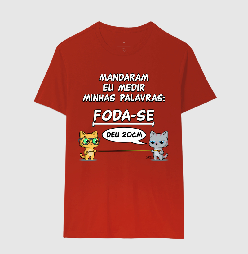Camiseta Gato Sincero Medir Palavras - Imagem 10