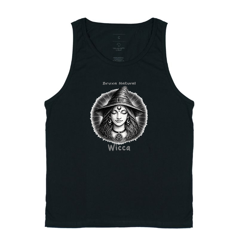 Wicca • Bruxa Natural (regata) - Imagem 4