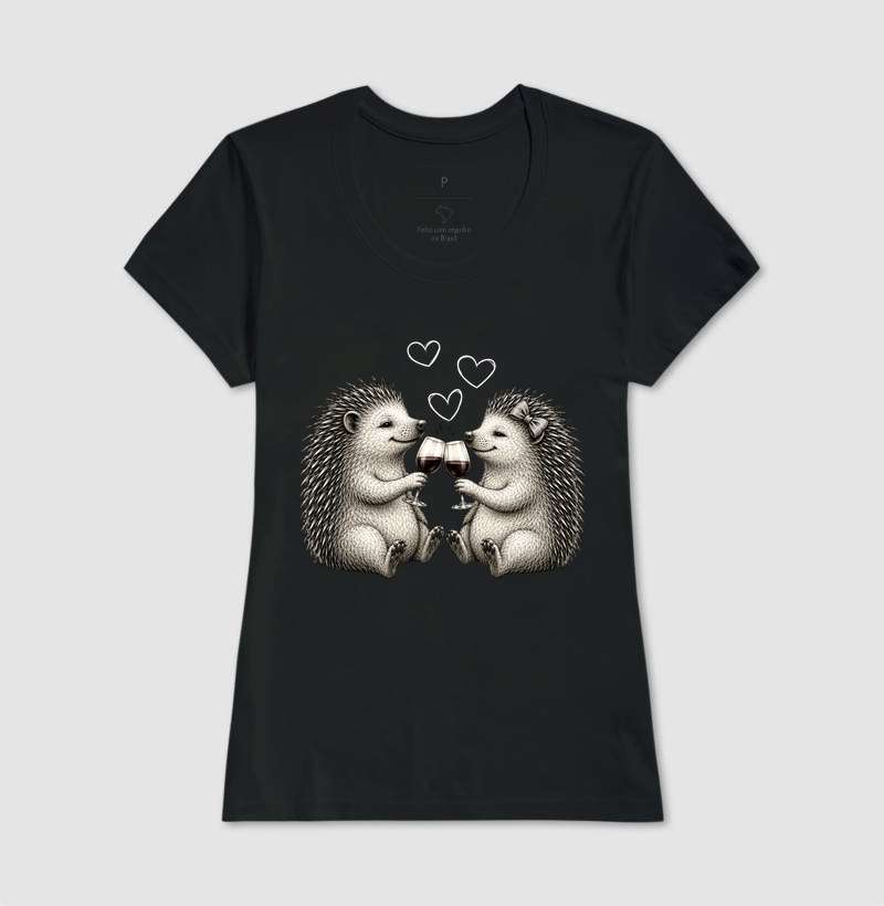Camiseta Vinho - Brinde Porco Espinho - Imagem 3