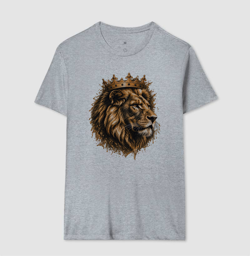 Leão Coroado — Camiseta Oversized - Imagem 8