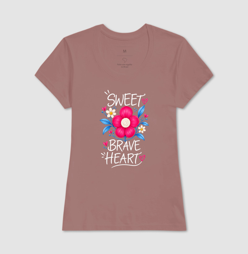 Camiseta Sweet Brave Heart - Imagem 17