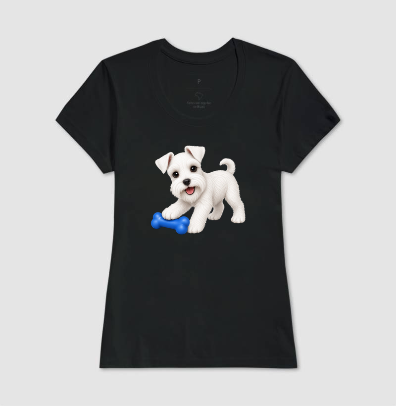 Schnauzer Branco - Desenho Animado - Imagem 3