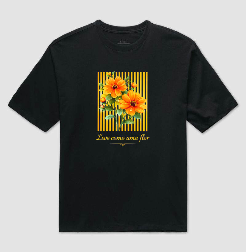 Camiseta Leve como uma flor  - Imagem 2