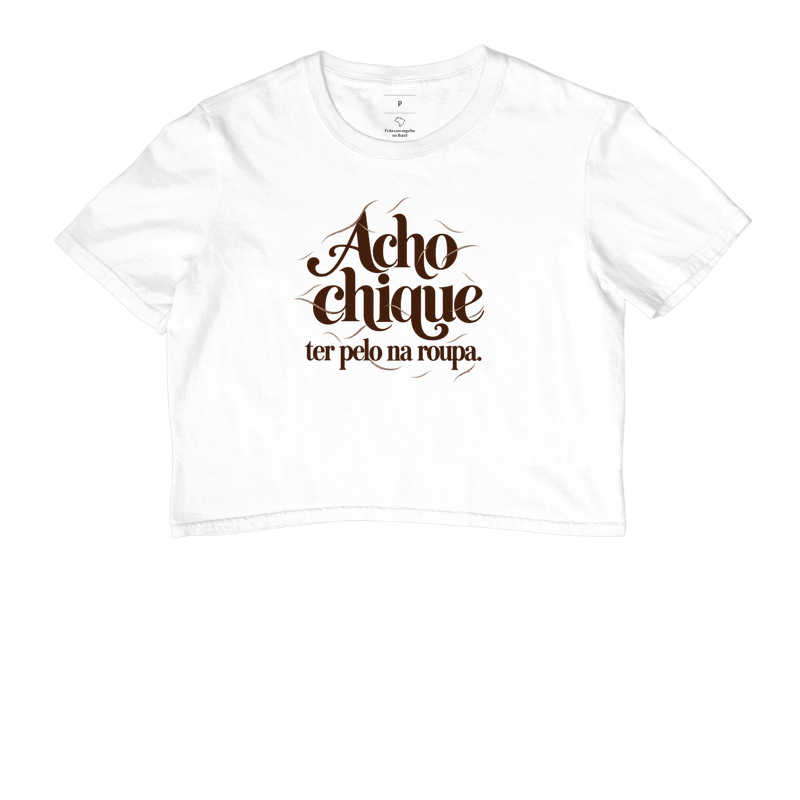 Acho Chique Ter Pelo Na Roupa - Imagem 3