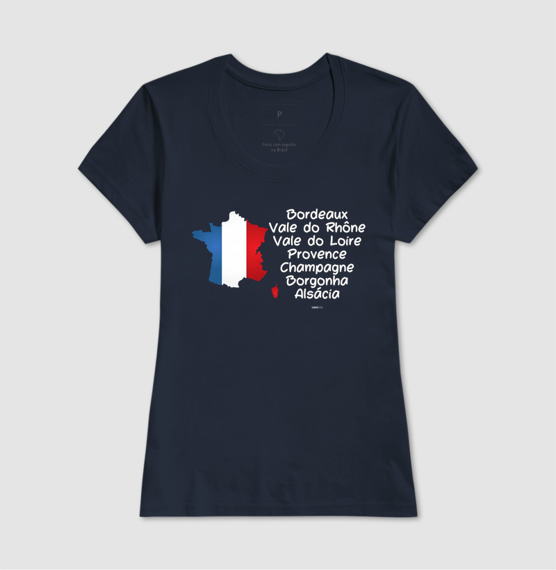 Camiseta Vinho - Regiões da França - Imagem 10
