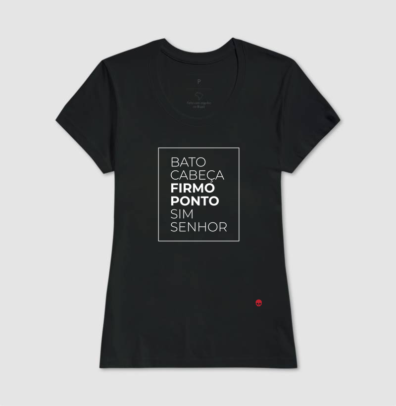 Camiseta Umbanda Bato Cabeça firmo ponto - Imagem 3
