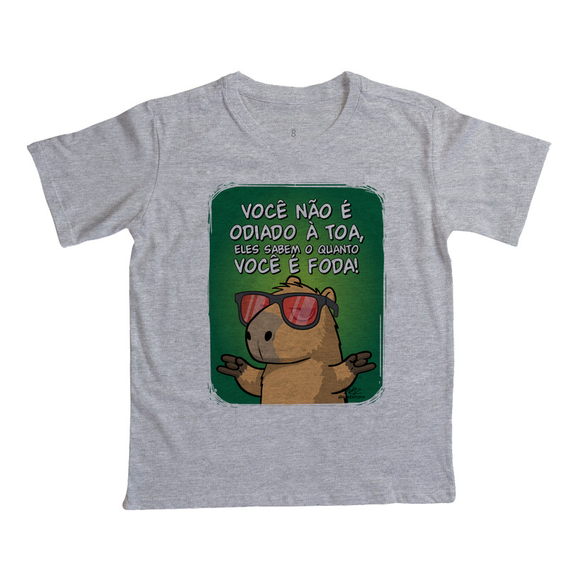 Camiseta Capivara Você é Foda - Imagem 3