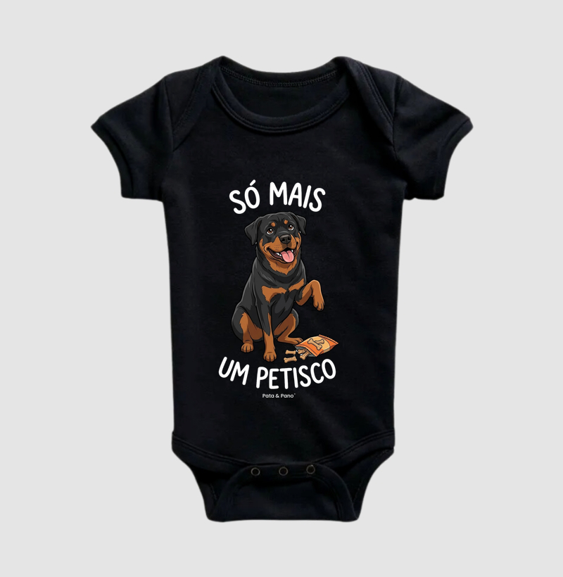 BODY BEBÊ ROTTWEILER PETISCO - Imagem 2