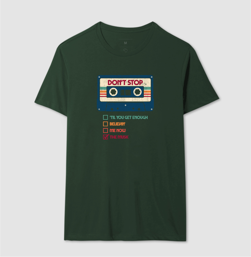 Camiseta Não Pare a Música - Imagem 8