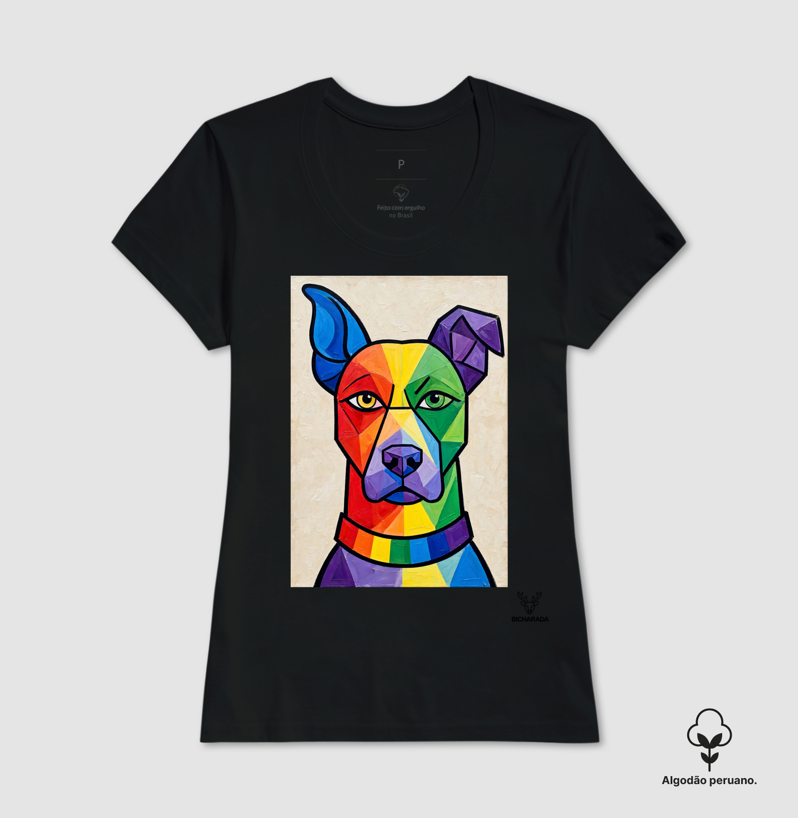 Cachorro cubista Lgbt+ 🏳️‍🌈🏳️‍⚧️ - Imagem 3