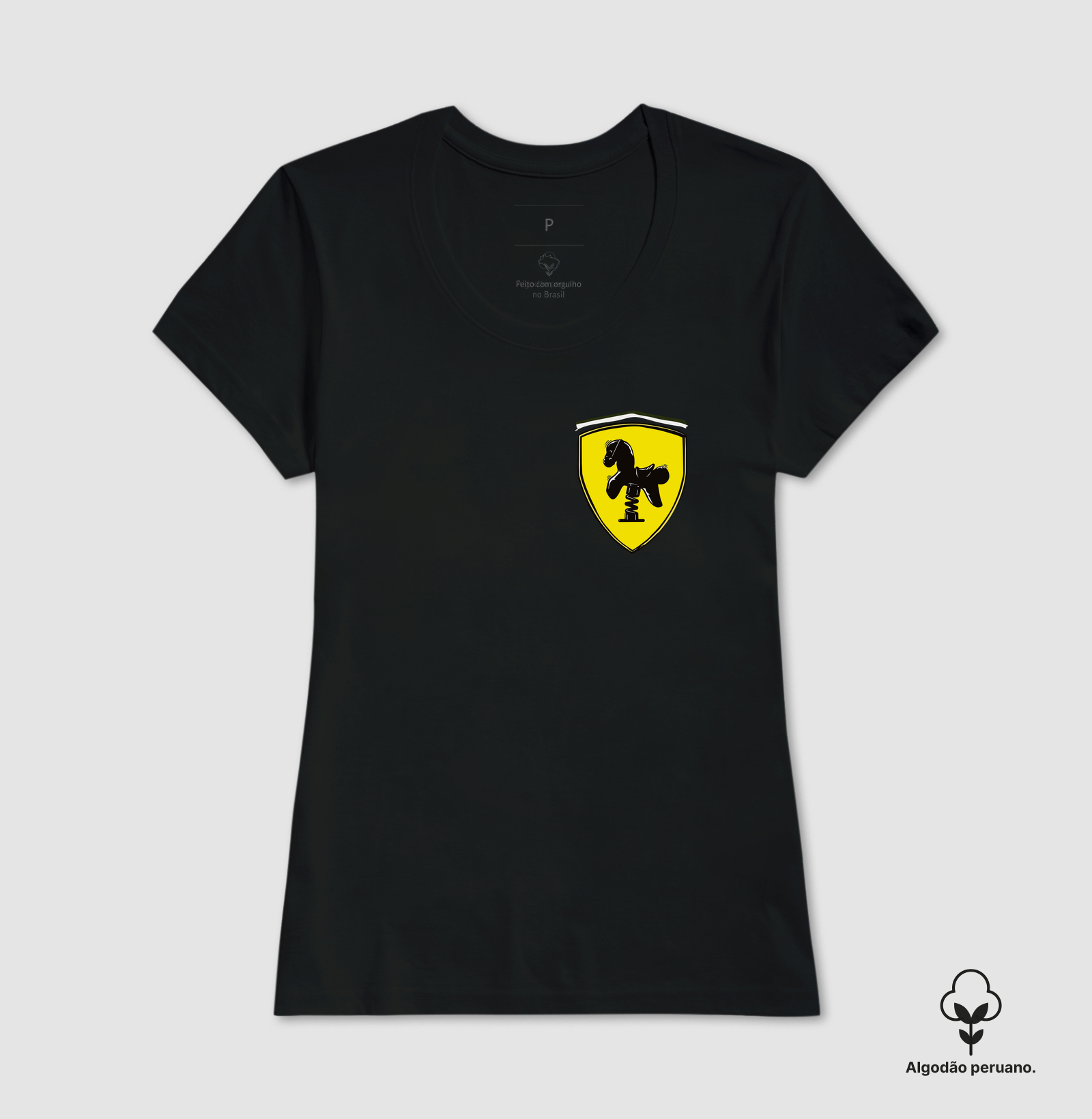 Camiseta Algodão Peruano Escuderia - Imagem 3