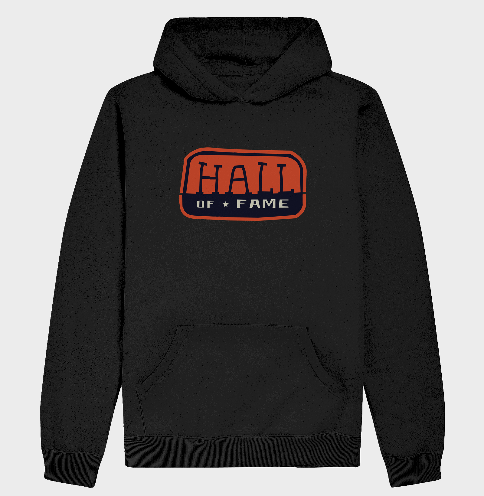 Moletom Hoodie Hall of Fame Masculina em Algodão Versátil Estampada Hall of Fame