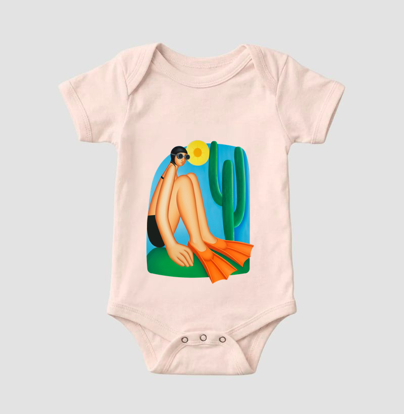 Body Infantil Natação - Arte Brasileira - Imagem 4