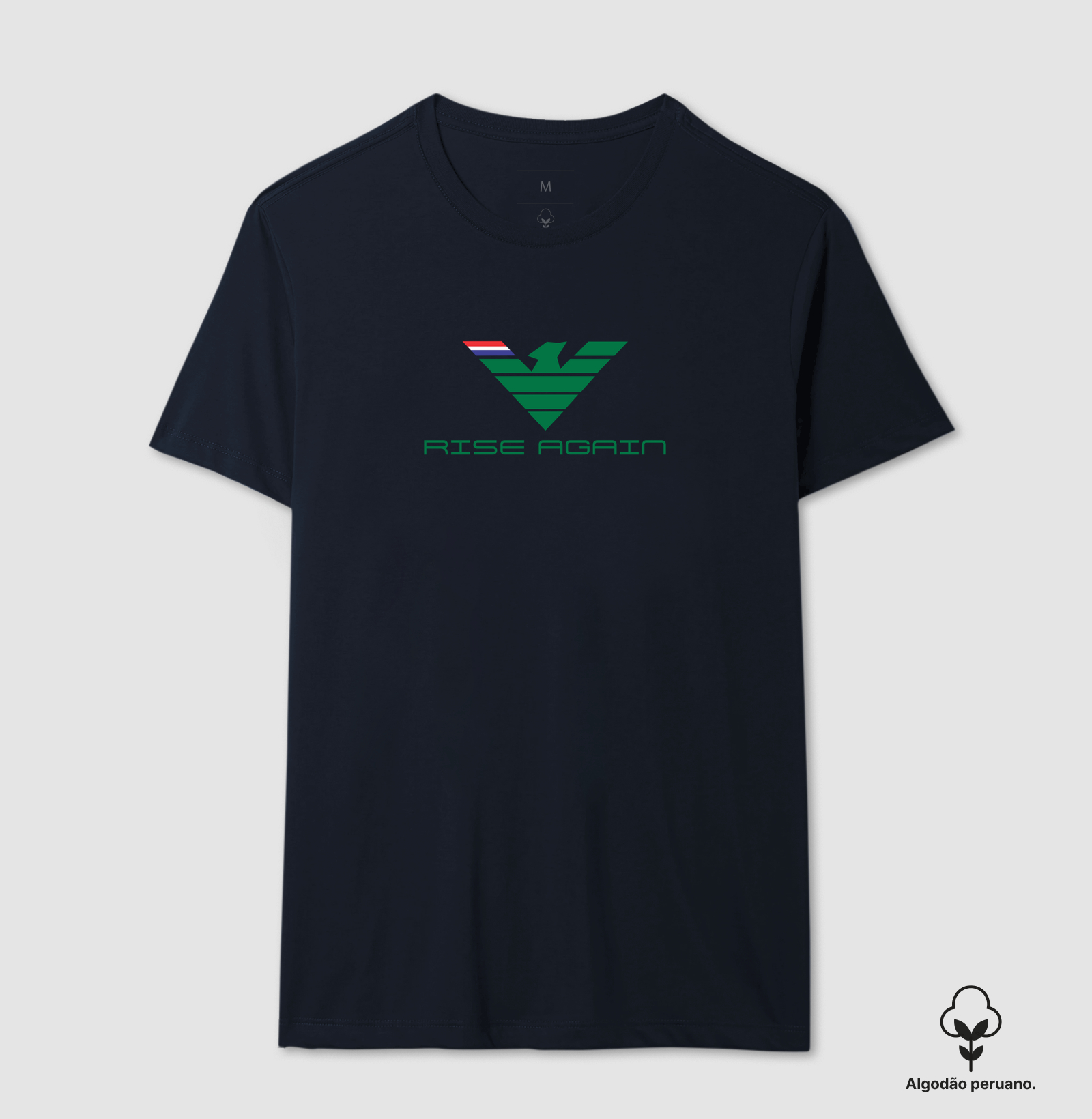 🌿 RISE AGAIN | Estampa Exclusiva  Renove seu estilo com a poderosa estampa RISE AGAIN, uma arte que representa superação, evolução e a capacidade de sempre se reerguer. Com design geométrico moderno em verde intenso e detalhes inspirados nas cores da Tailândia, esta composição transmite energia, equilíbrio e determinação. - Imagem 9