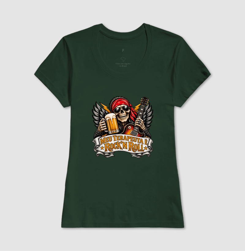 Camiseta "Meu Terapeuta é Rock'N Roll" - Imagem 13