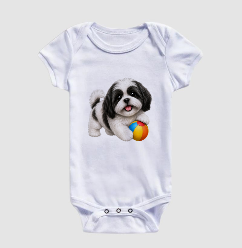 Lhasa Apso Preto - Desenho Animado - Imagem 3