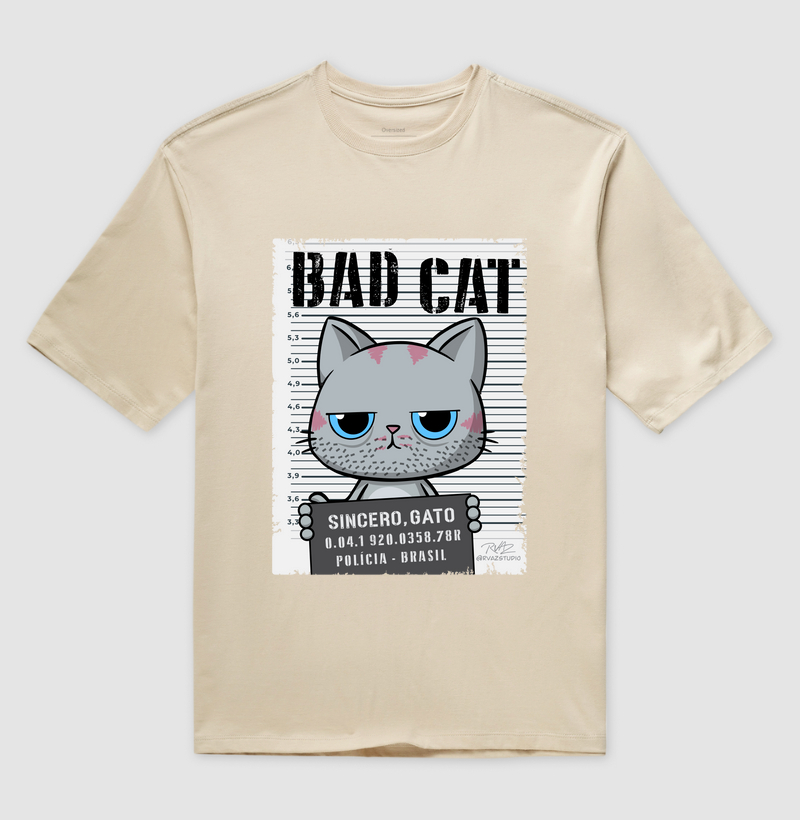 Camiseta Bad Cat - Imagem 3