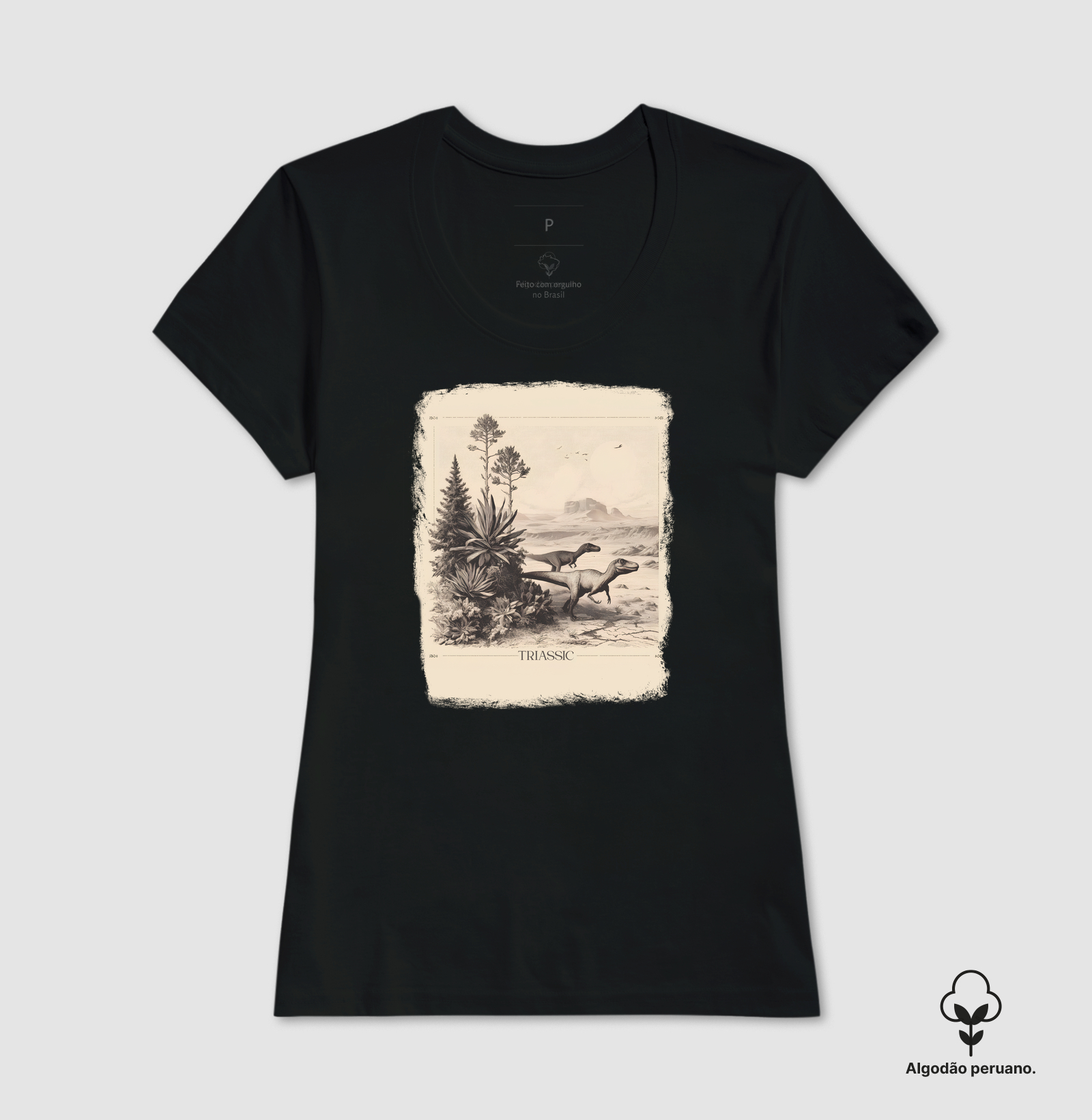 Camiseta - "Triássico" - Imagem 9