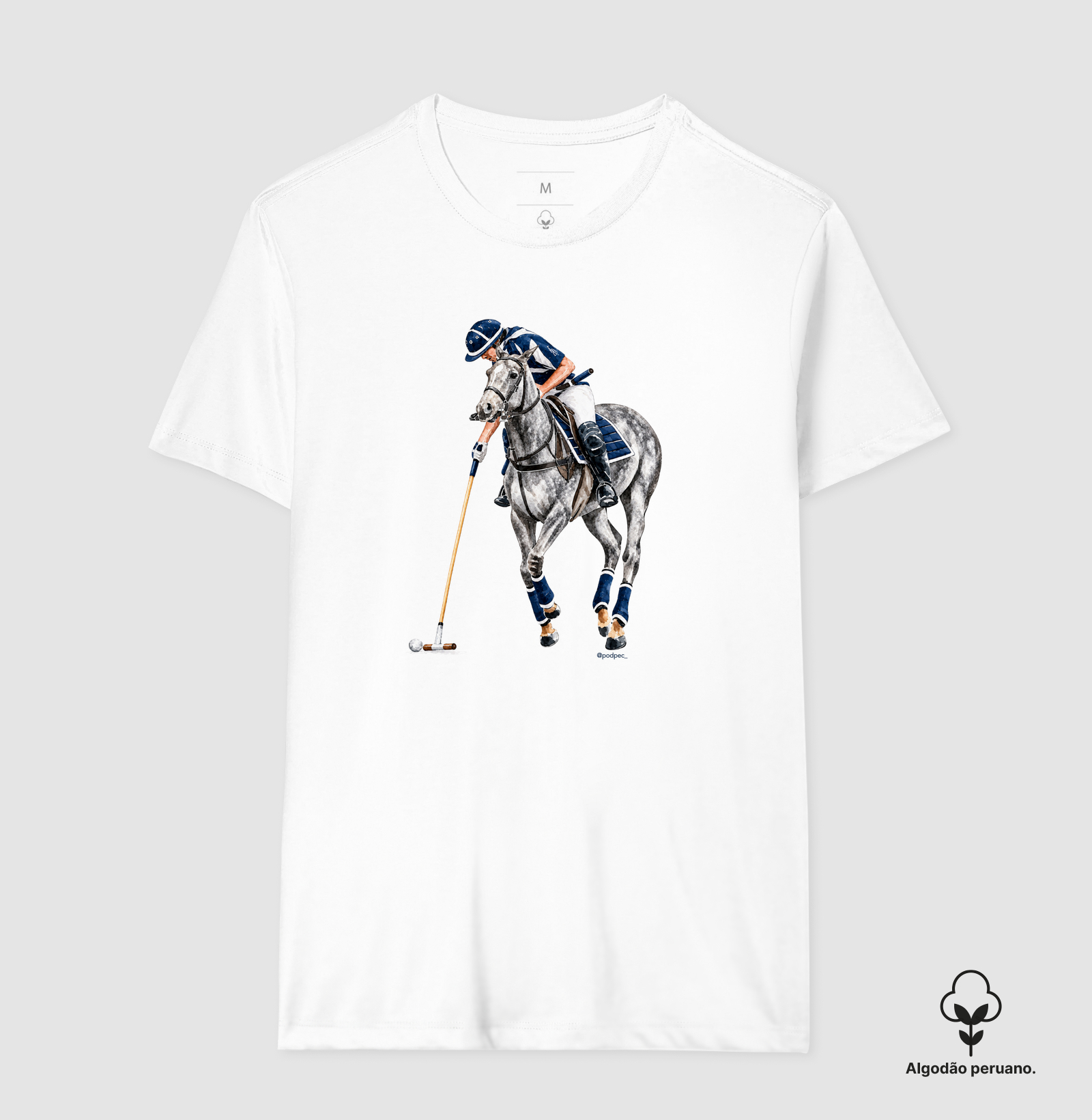 Polo - Blue&White (Tordilho) - Imagem 5