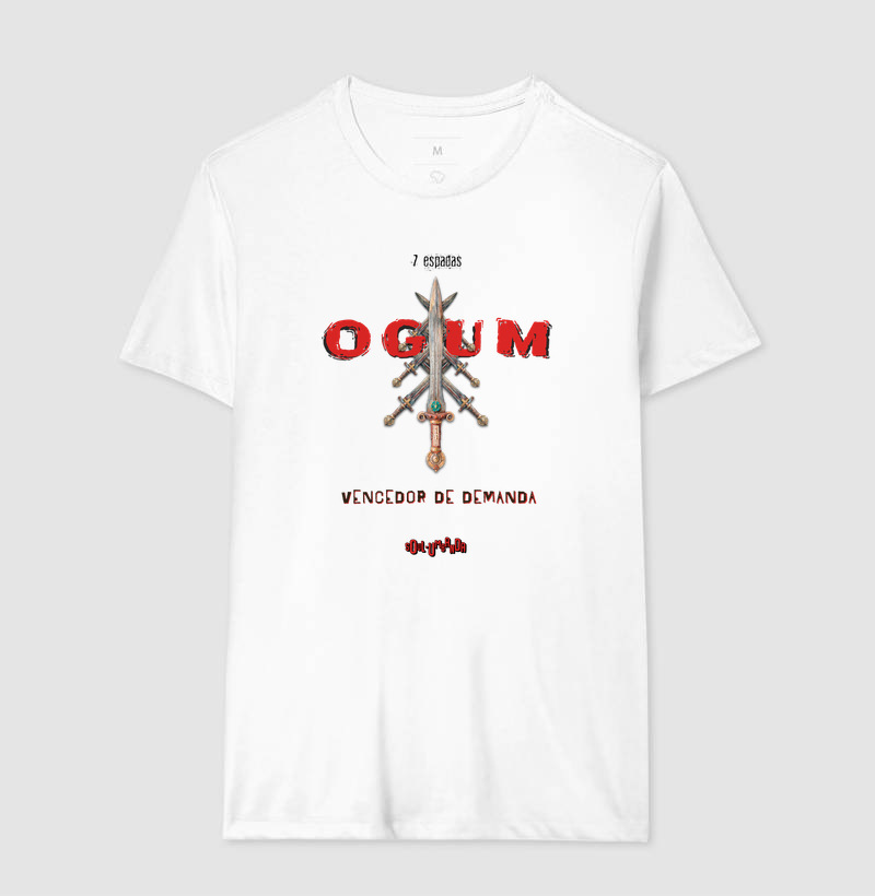 camiseta OGUM vencedor de demanda masculina - Imagem 5