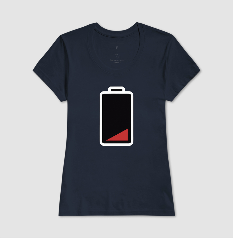 Camiseta 5% de Bateria - Imagem 9