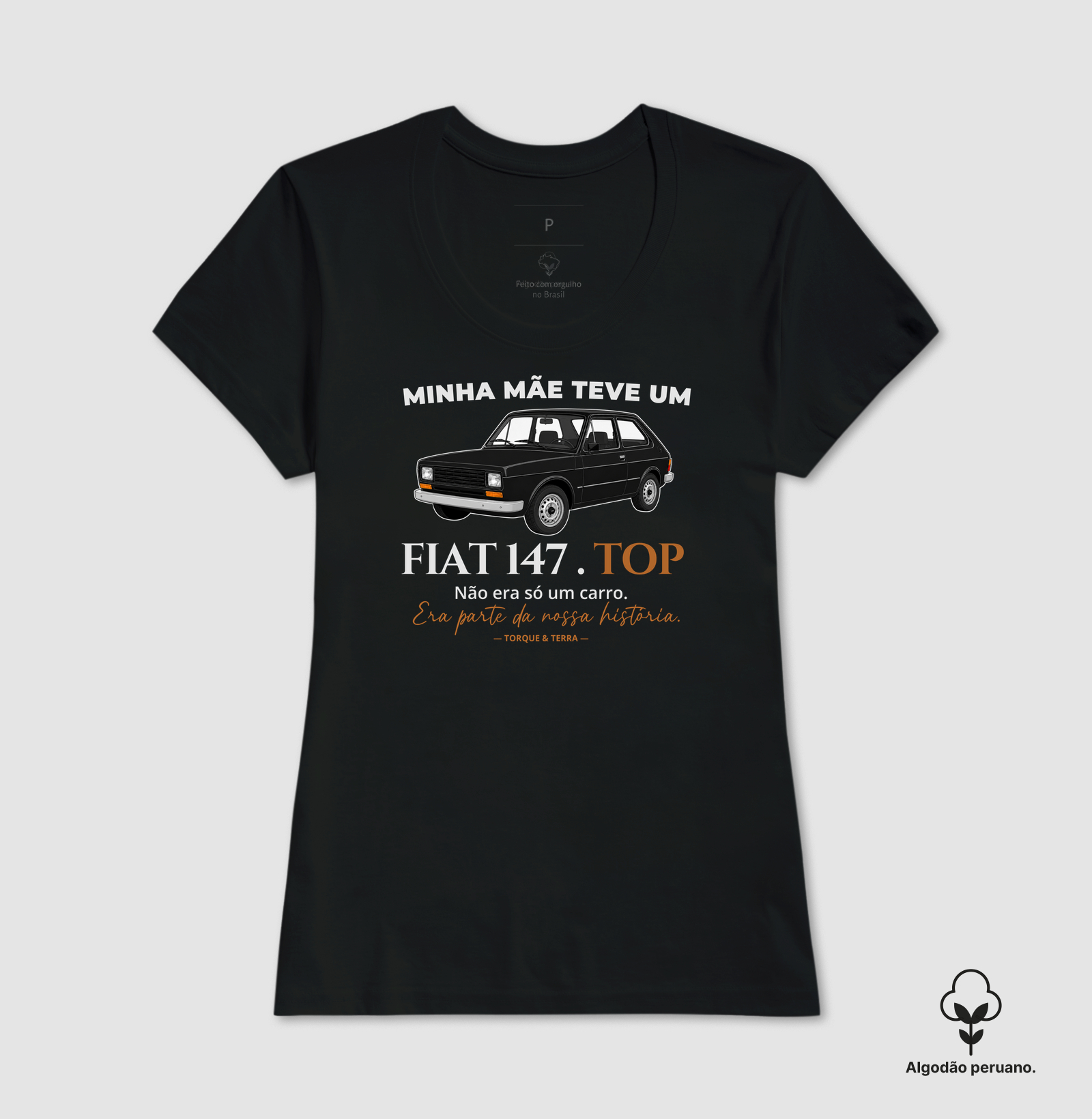 Minha mãe teve um  - Fiat 147 - preto personalizada - Imagem 2