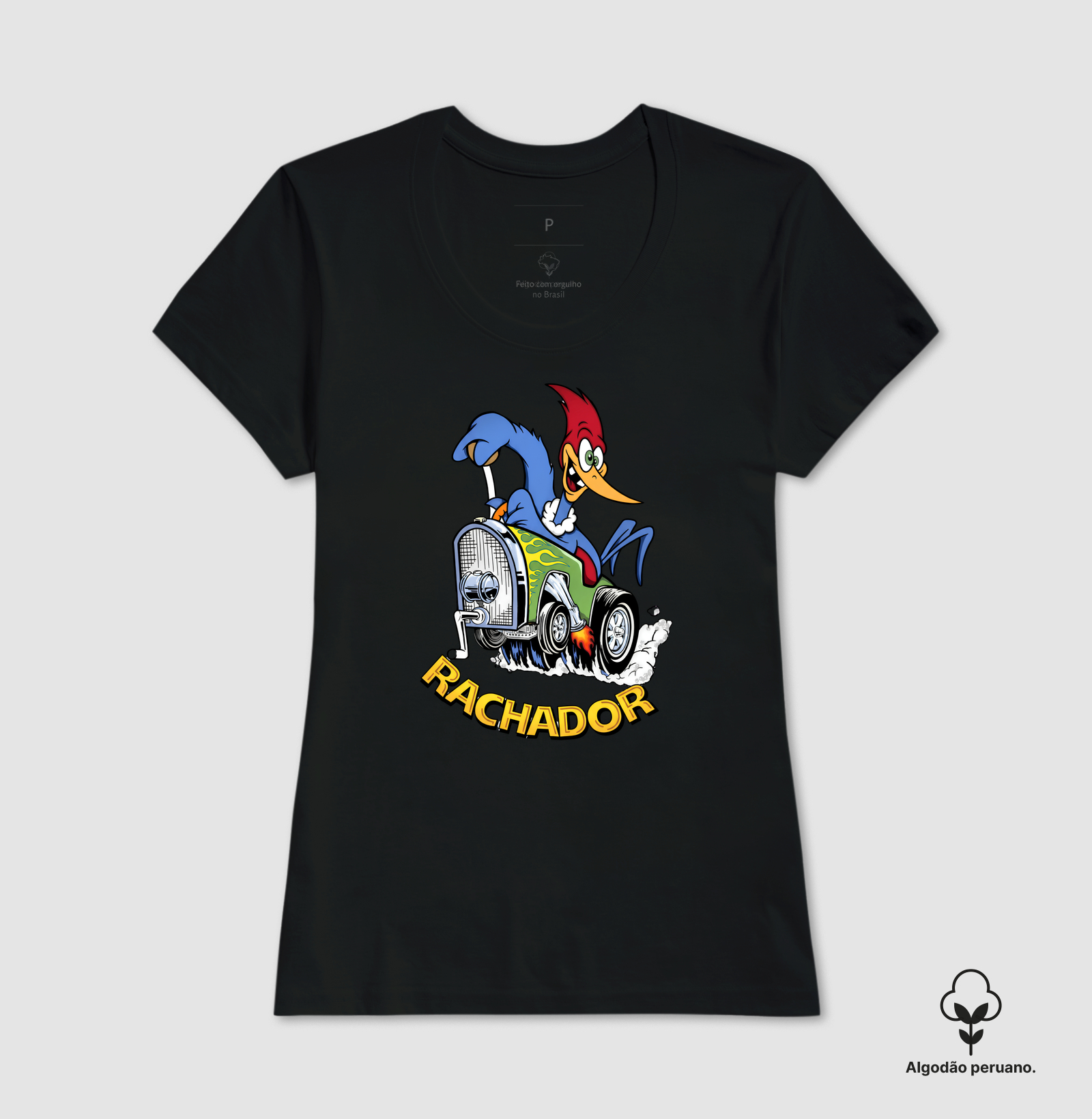 Camiseta Pica Pau Rachador - Imagem 6