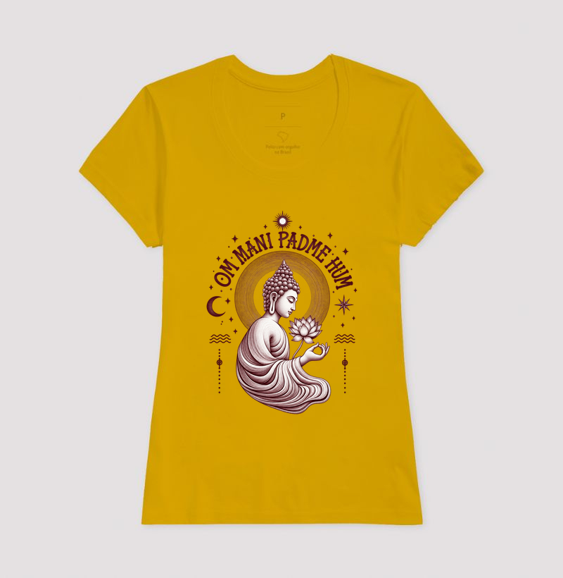 Camiseta - OM Mani Padme Hum - Imagem 8