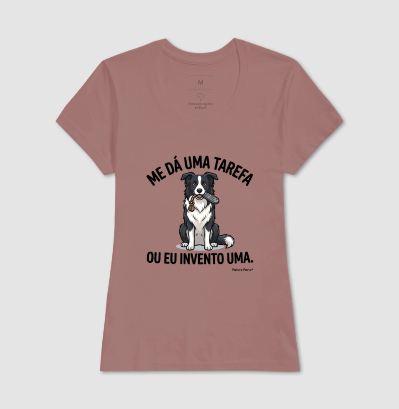 CAMISETA BORDER COLLIE TAREFA - Imagem 17