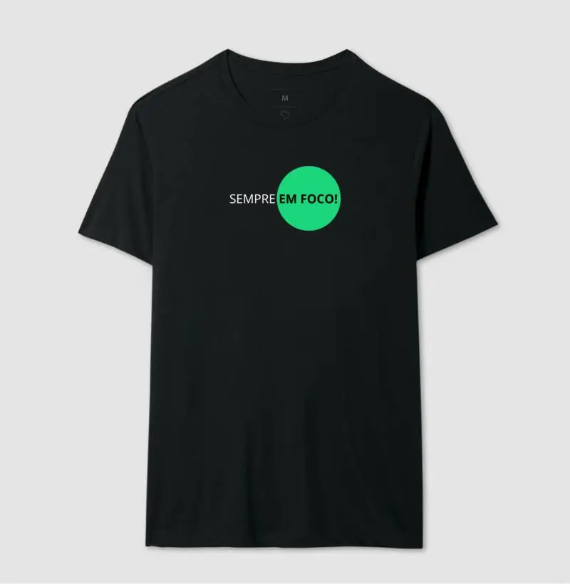 Camiseta sempre em foco - Imagem 2