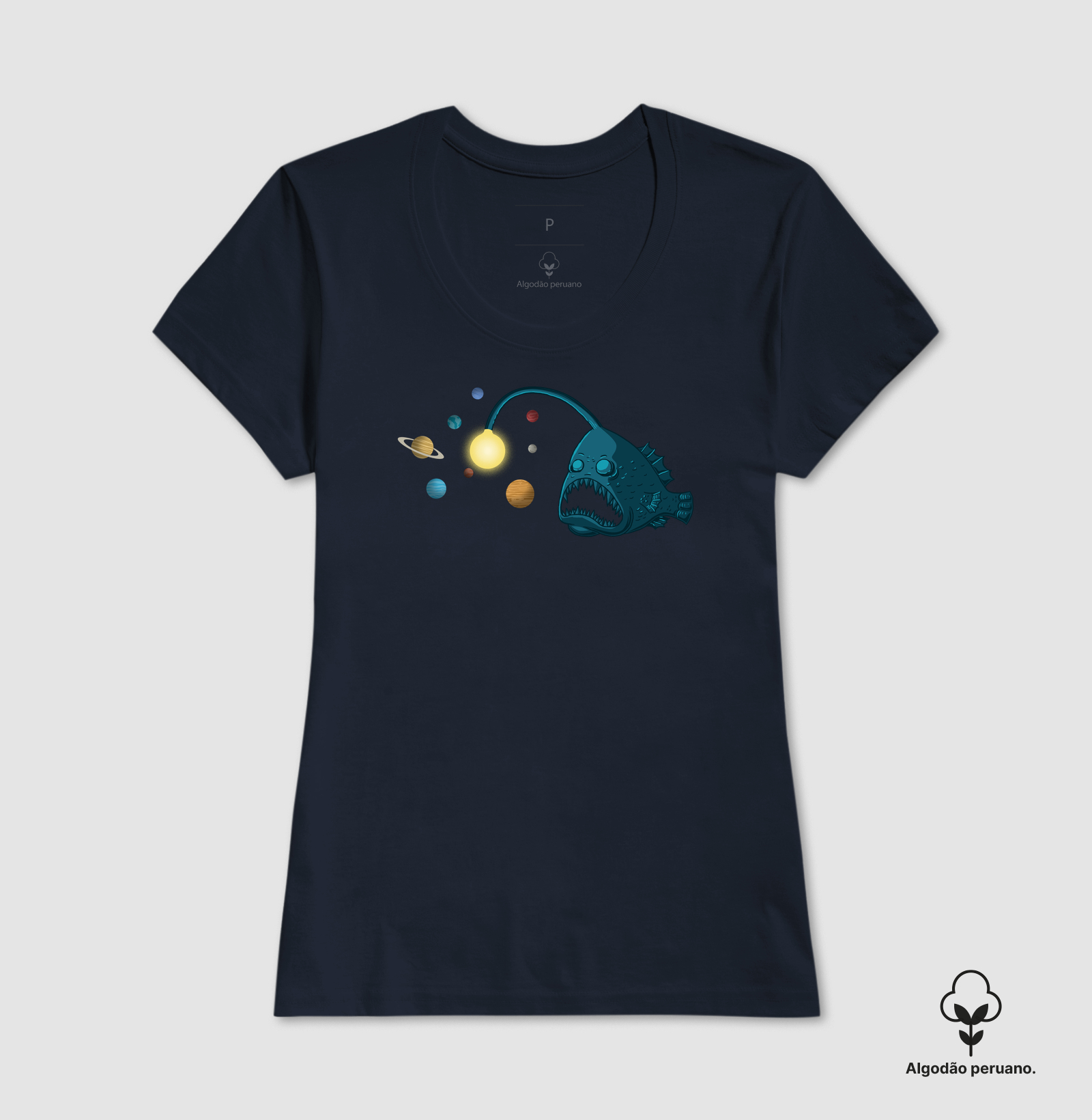 Camiseta Algodão Peruano Armadilha Espacial - Imagem 5