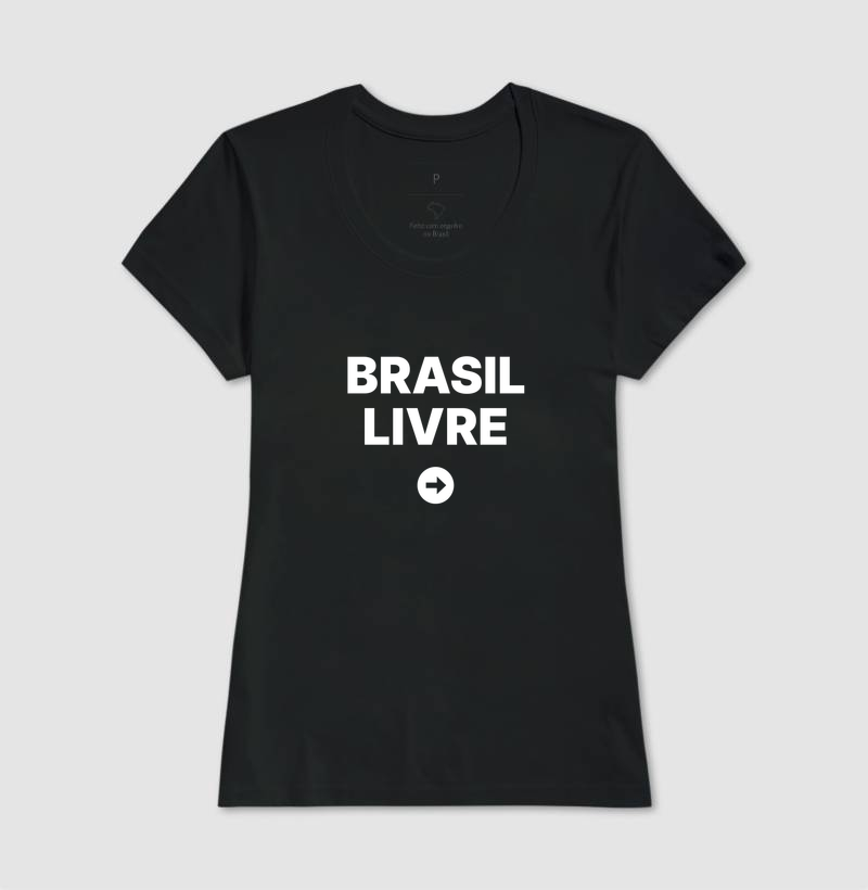 Camiseta Brasil livre - Imagem 3