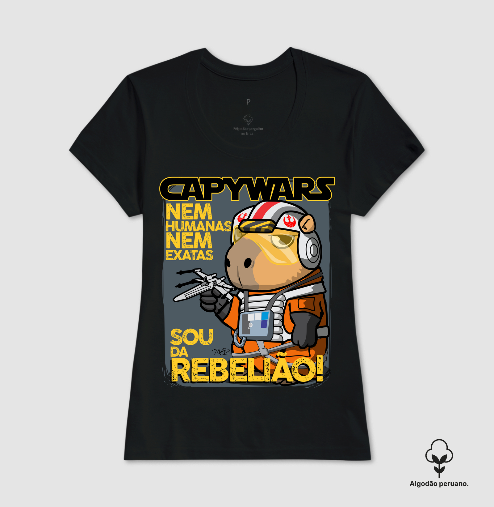 Camiseta Capivara Rebelião - Imagem 3