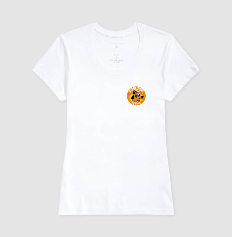 Camiseta Everything is Fine Dog Meme - Imagem 5