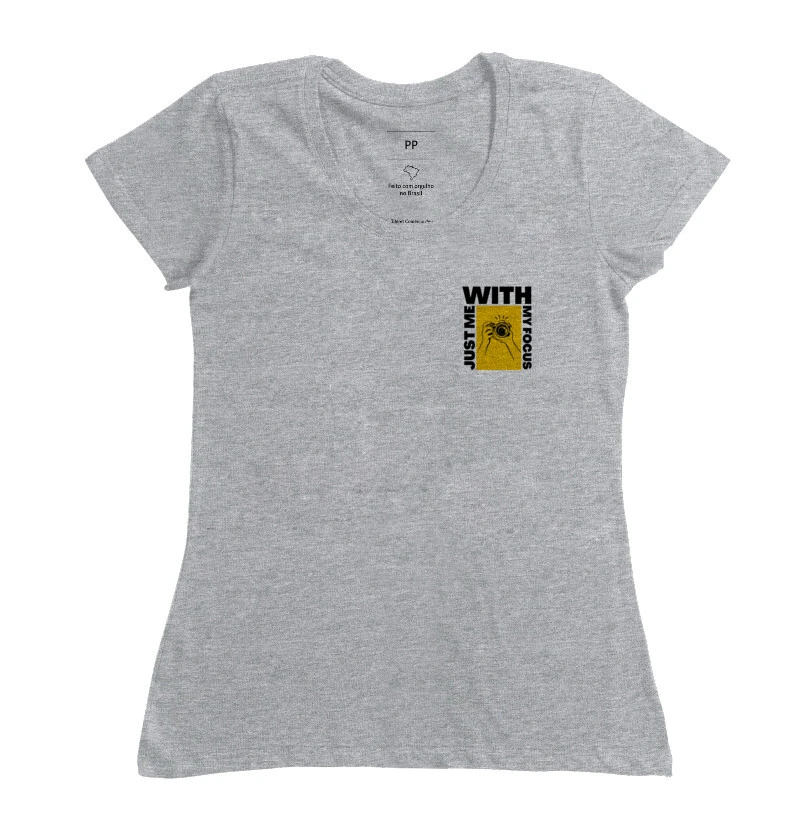 Camiseta Just Me with My focus - Imagem 7