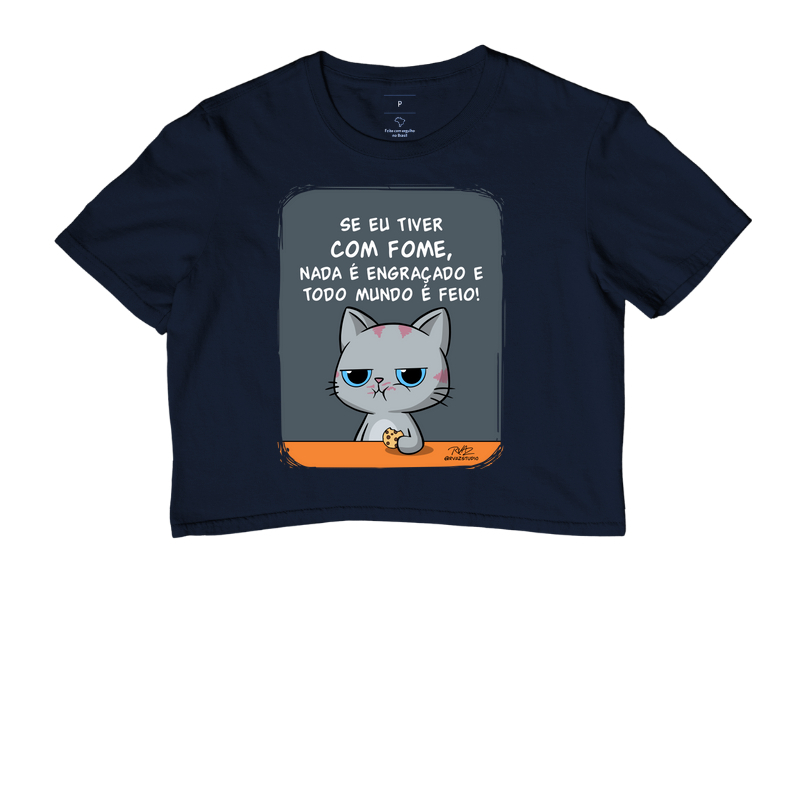 Camiseta Gato Sincero Fome - Imagem 4