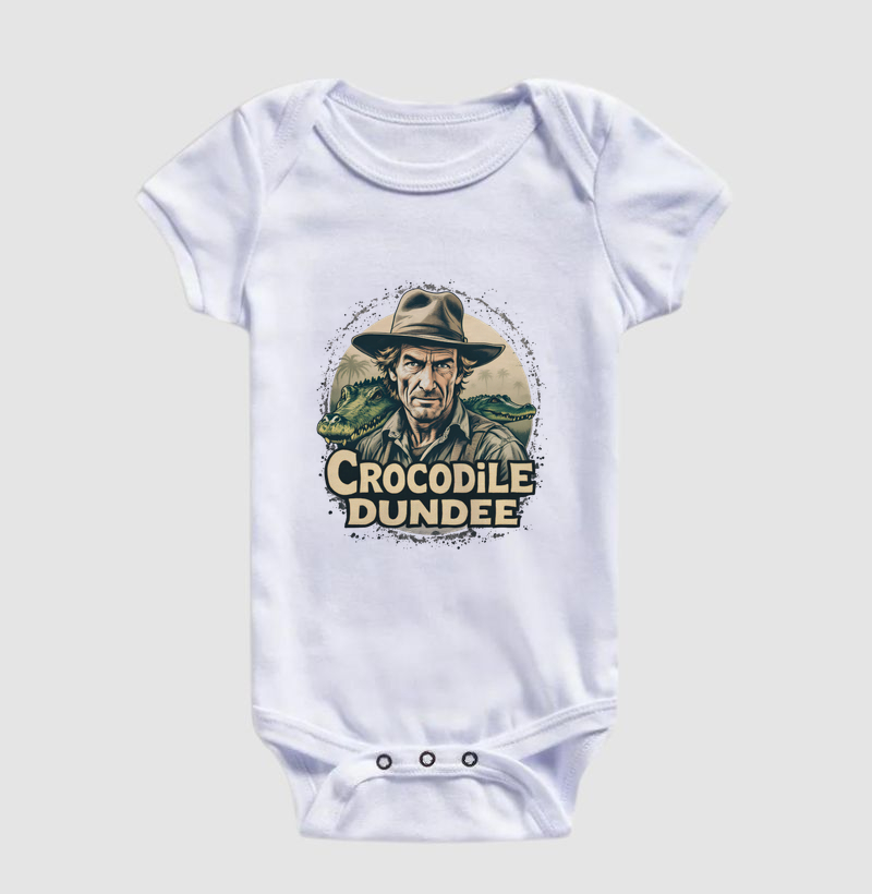 Camiseta Crocodilo Dundee Selvagem - Imagem 3