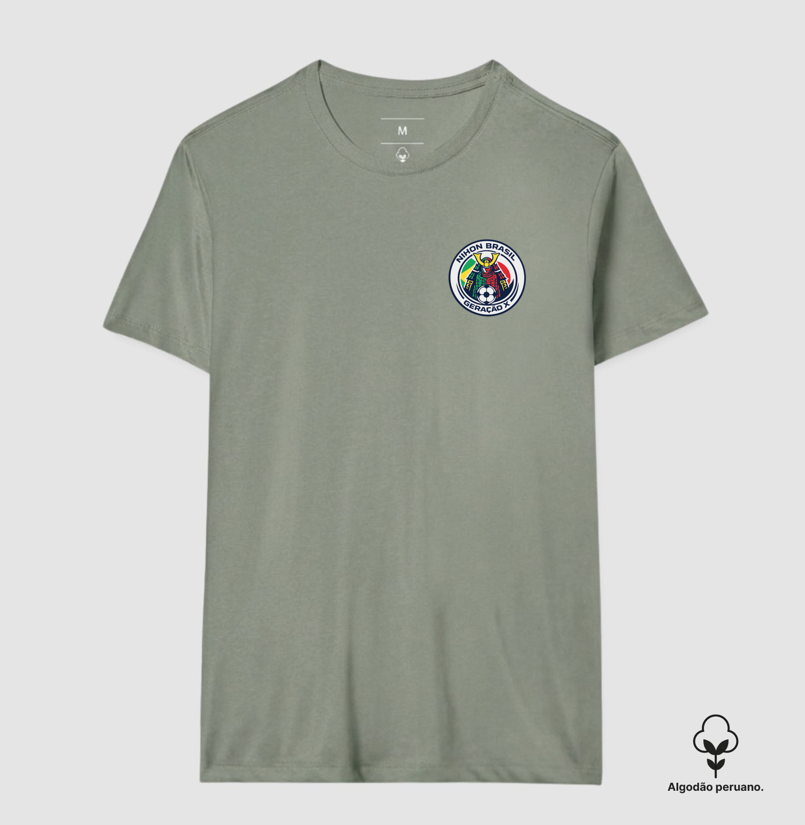 Camiseta Masculina e Feminina de Algodão Peruano Futebol "Camiseta NBX FC Essential" - NBX - Imagem 9
