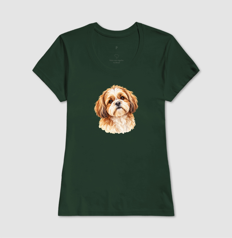 Shih Tzu aquarela - Imagem 9