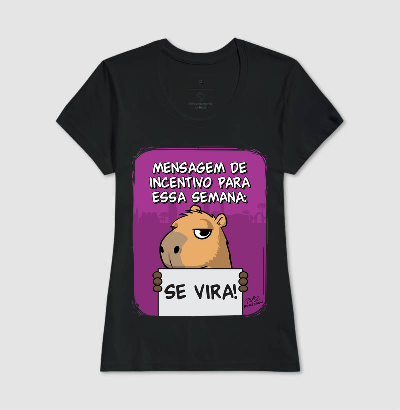 Camiseta Capivara Se Vira - Imagem 3