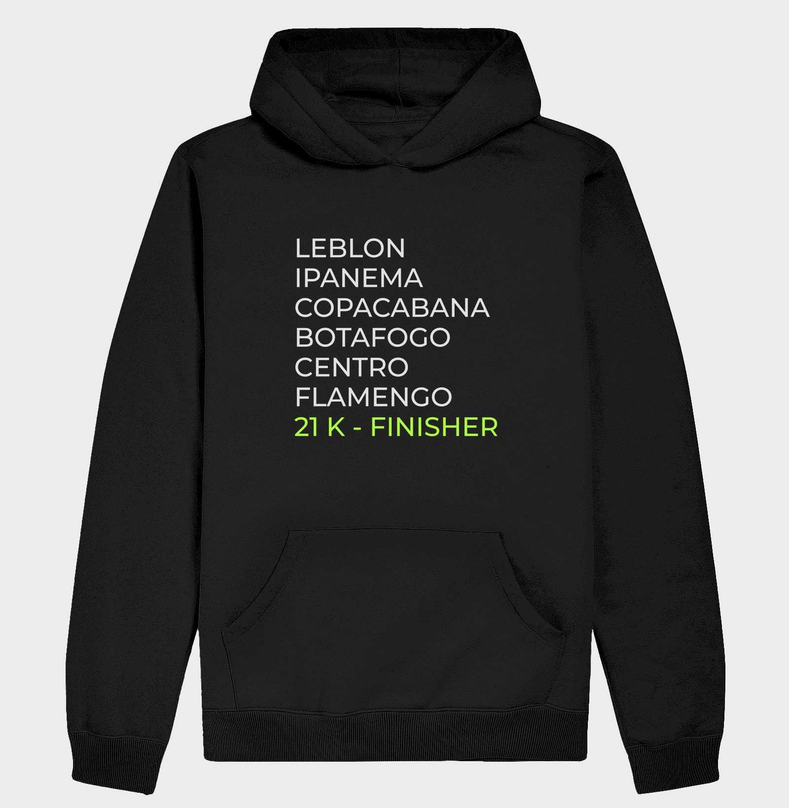 Hoodie Moletom Meia Maratona - Percurso Meia Maratona Rio 26 - Imagem 2
