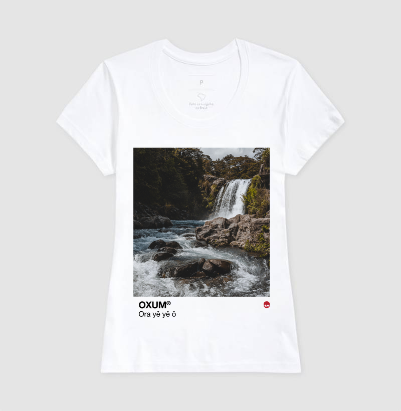 Camiseta Umbanda Orixá Oxum - Cachoeira - Imagem 5