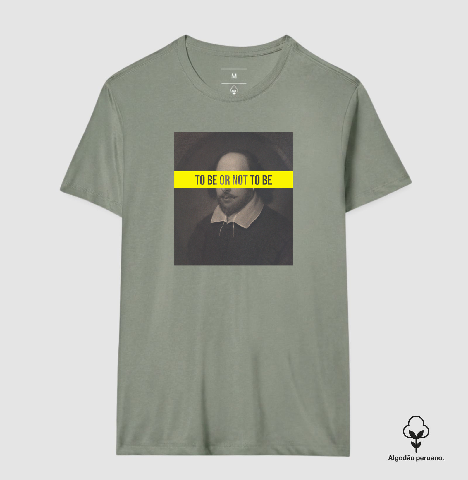 Camiseta Algodão Peruano - Shakespeare - To Be or Not - Imagem 11